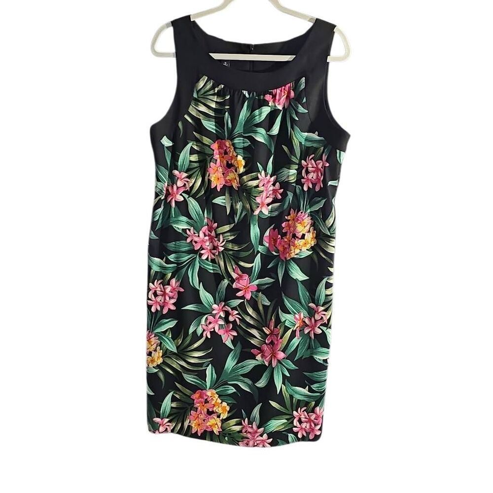 AB Studio Floral Dress. NWT Size 16 Summer Dress.